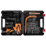 Kraft&Dele KD3085 AKU vrtačka - šroubovák 12 V v kufru s příslušenstvím