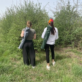 TRIZAND 23675 Šedá rybářská židle