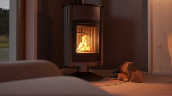 HS FLAMINGO krbová kamna MASTERFLAMME Grande II - šedá