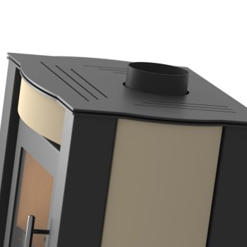 HS FLAMINGO krbová kamna AMOS - krémová