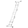 Higher teleskopický kloubový žebřík 4x3 s plošinou ML-103D