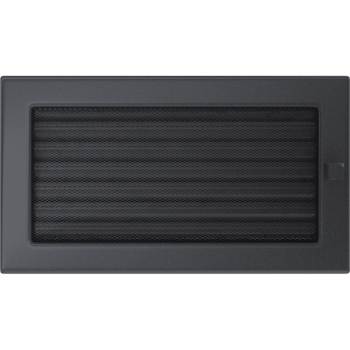 Krbová mřížka 17x30 BASIC grafitová s žaluzií