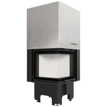 KRATKI krbová vložka VN 480/480 BS, levé prosklení s výsuvem