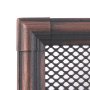 Krbová mřížka 16x32 cm, PREMIUM RETRO měděná patina s žaluzií
