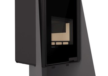 HS FLAMINGO krbová kamna DELUXE ISLAND - šedá