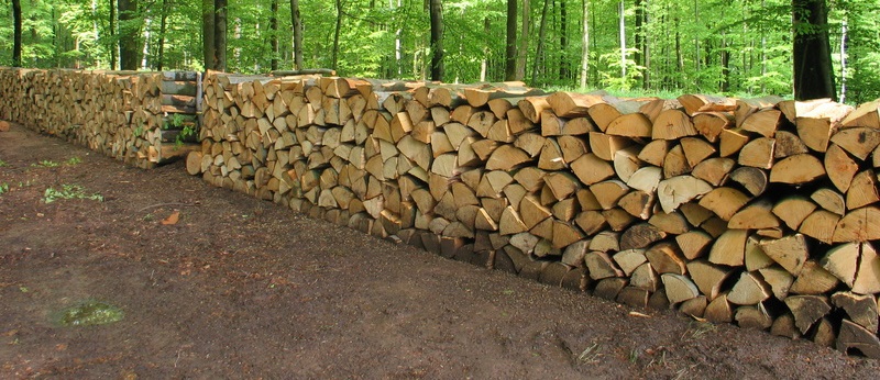 Skladování a použití dřeva
