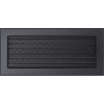 Krbová mřížka 17x37 BASIC grafitová s žaluzií