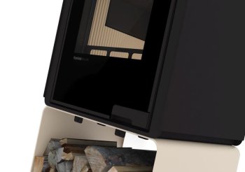 HS FLAMINGO krbová kamna DELUXE PENTAI - krémová