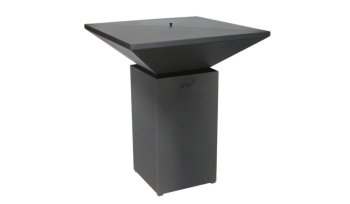 ARTISS Zahradní gril G7 Grafit s deskou z uhlíkové oceli