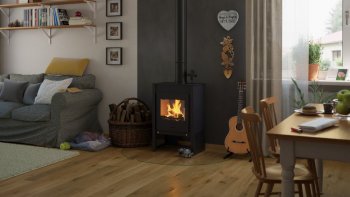 HS FLAMINGO krbová kamna KUALA - černá