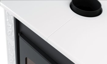 HS FLAMINGO kachlová kamna BALI - bílá