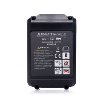 Kraft&Dele KD3067 vrtací aku šroubovák 20V Li-Ion LCD