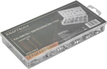 Kraft&Dele KD10507 sada mazacích hlavic 110ks