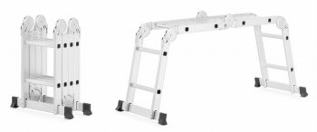 Higher multifunkční kloubový žebřík 4x2 s plošinou ML-102A