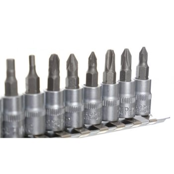 Kraft&Dele KD10240 sada bitů 1/4" 11 ks