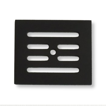 133x157 mm ocelový rošt