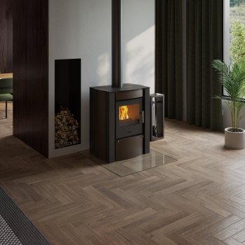 HS Flamingo sklo pod kamna - Obdelník 850x1000 mm / 6 mm