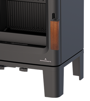 Krbová kamna BRONPI LIRA, 5 kW, antracit