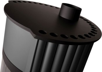 HS FLAMINGO krbová kamna MASTERFLAMME Grande II - šedá