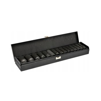 Kraft&Dele KD11749 Dlouhé rázové hlavice 1/2" 10-32 mm 15 ks