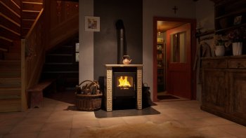 HS FLAMINGO kachlová kamna BALI - krémová