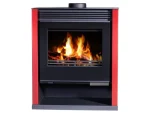 VICTORIA krbová kamna RUBIN Lux - červená