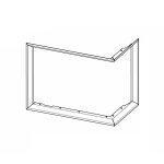 RÁMEK HR4SY RAM04 krycí, polohluboký, univerzální