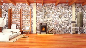 HS FLAMINGO krbová kamna AQUAFLAM VARIO LEND 11/7 kW - šedá - elektronická regulace