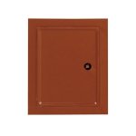Komínová dvířka vybírací 155x205 mm, červená