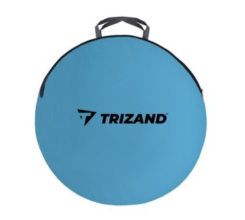 TRIZAND 10182 Plážový stan 220 x 120 x 90 cm tyrkysově šedý