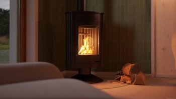 HS FLAMINGO krbová kamna MASTERFLAMME Medie II - černá