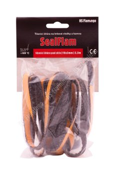 Těsnící šňůra pod sklo 10x3 2,5m