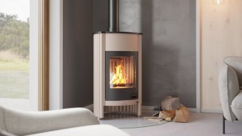 HS FLAMINGO krbová kamna MASTERFLAMME Grande I - krémová