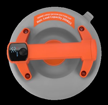 Akumulátorová přísavka KRAFT&DELE KD11964, 200 mm, 200 kg, USB-C