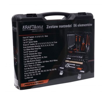 Kraft&Dele KD10461 sada nářadí 56ks