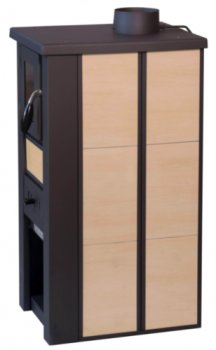 PROTERMO krbová kamna LAVA CERAMIC - moka