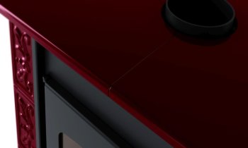 HS FLAMINGO kachlová kamna BALI - bordo