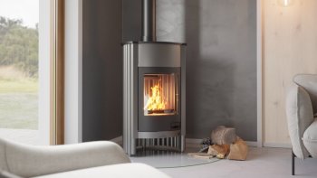 HS FLAMINGO krbová kamna MASTERFLAMME Grande I - šedá