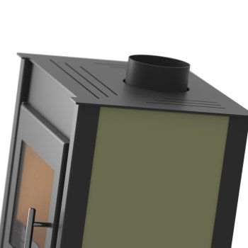 HS FLAMINGO krbová kamna KUALA - olivová