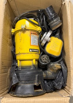 POWERMAT Kalové čerpadlo na vodu s drtičem 750W s plovákem PM-PDS-3000P - II. Jakost