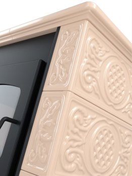 HS FLAMINGO kachlová kamna BALI - krémová