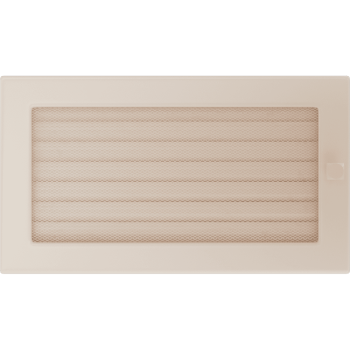 Krbová mřížka 17x30 BASIC krémová s žaluzií