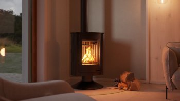 HS FLAMINGO krbová kamna MASTERFLAMME Piccolo II - černá