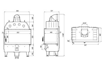 Krbová vložka DEFRO HOME INTRA ME BL