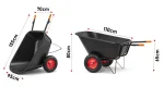 Higher H-KOL-300 Zahradní kolečko 350 L nosnost 300 kg