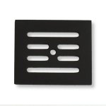 133x157 mm ocelový rošt