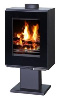 VICTORIA krbová kamna RHYTON - černá
