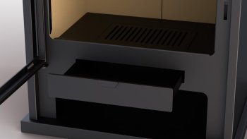 Krbová kamna BRONPI SUIZA s troubou, 10 kW, černá