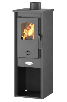 Krbová kamna Ekoflam Bari, 5,2 kW, antracit