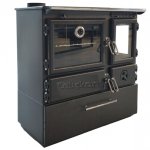 CALISKAN sporák na tuhá paliva GURMET 3D box - levý